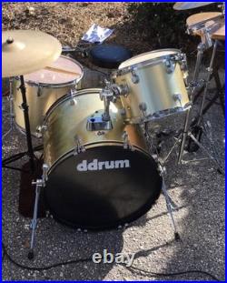 4pc Ddrum Drum Set. Excellent Condition NO CYMBALS Included