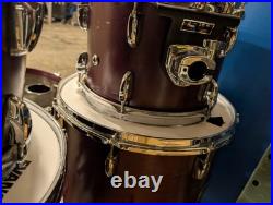 5 PC Pearl Prestige Session Select Kit Wine Red