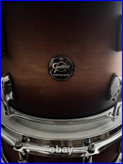 5 Piece Gretsch Renown With Cymbals And Kick Pedal
