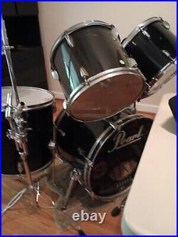 5 pc Pearl drum set complete