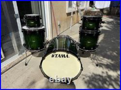 5 piece TAMA Starclassic? 100% Bubinga Shells? Dark Deep Forest Green 5 piece TAMA Starclassic? 100% Bubinga Shells? Dark Deep Forest Green