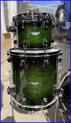 5 piece TAMA Starclassic? 100% Bubinga Shells? Dark Deep Forest Green 5 piece TAMA Starclassic? 100% Bubinga Shells? Dark Deep Forest Green