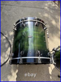 5 piece TAMA Starclassic? 100% Bubinga Shells? Dark Deep Forest Green 5 piece TAMA Starclassic? 100% Bubinga Shells? Dark Deep Forest Green