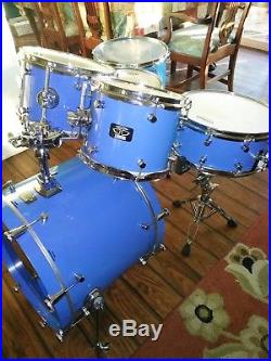 6 piece Trick Custom Drum set includes snare FINAL PRICE DROP