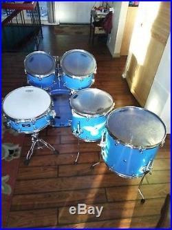 6 piece Trick Custom Drum set includes snare FINAL PRICE DROP