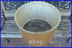 60s Ludwig CLASSIC 20 CHAMPAGNE SPARKLE BASS DRUM SHELL for YOUR DRUM SET! Q431