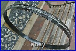 60s Ludwig RINGO Era 22 BLACK OYSTER PEARL BASS DRUM HOOP fr YOUR DRUM SET S895