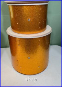 60s gold glitter shell pack slingerland pearl stewert star premier tempo