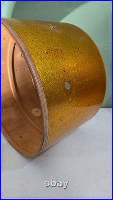 60s gold glitter shell pack slingerland pearl stewert star premier tempo