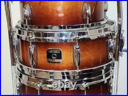 6PC Gretsch Renown Maple Autumn Burst And Road Runner Padded Bags SHELLPACK ONLY