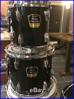 6pc Yamaha Stage Custom Advantage Birch Drum Set Kit