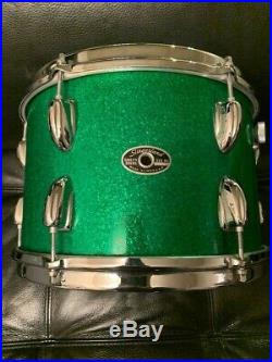 70's Slingerland Sparkling Green Pearl Set -excellent