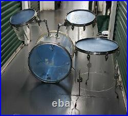 70s ZICKOS 400 7pc ACRYLIC Lucite Drum Set Cool Rare Keith MOON inquire to ship