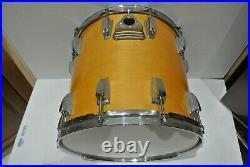 80's LUDWIG USA 14 NATURAL MAPLE 6-PLY CLASSIC POWER TOM for YOUR DRUM SET S259