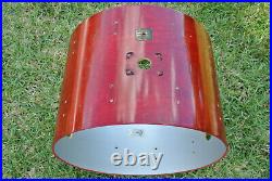 80s VINTAGE GRETSCH 22 ROSEWOOD BASS DRUM SHELL for YOUR PROJECT DRUM SET! Z257