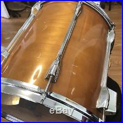 80s Yamaha Recording Custom Drum Set Real Wood RA 10 12 14 16 20 9000 Birch