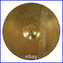 A ZILDJIAN & CIE Constantinople drum set cymbal 18 vintage made in USA