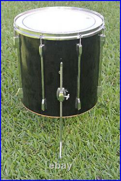 ADD THIS PEARL 16 EXPORT FLOOR TOM in JET BLACK to YOUR SET TODAY! LOT S775