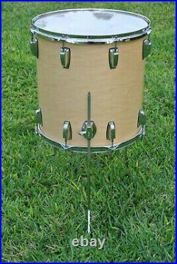 ADD this 16 LUDWIG USA CLASSIC NATURAL MAPLE FLOOR TOM to YOUR DRUM SET! #E818