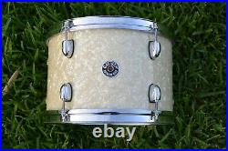 ADD this GRETSCH 12 CATALINA CLUB VINTAGE WHITE PEARL TOM to YOUR DRUM SET R148