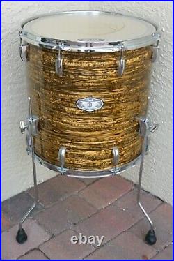 ADD this PEARL 16 VISION FLOOR TOM in STRATA GOLD to YOUR DRUM SET TODAY! R444