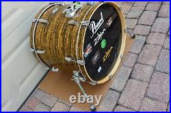 ADD this PEARL 22 VISION BASS DRUM in STRATA GOLD to YOUR DRUM SET TODAY! R442
