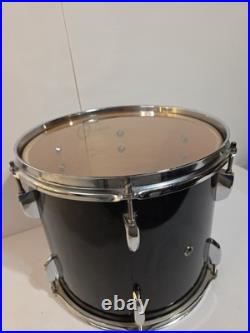 ADD this PEARL EXPORT 12 TOM in SEE THRU BLACK to YOUR DRUM SET TODAY! LOT i625