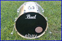 ADD this PEARL EXX EXPORT 22 MIRROR CHROME BASS DRUM to YOUR DRUM SET 2DAY i371