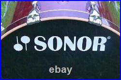 ADD this SONOR 3007 22 BASS DRUM in MAPLE RED to YOUR DRUM SET TODAY! LOT R131