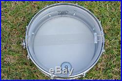 ADD this VINTAGE LUDWIG USA ACROLITE ALUMINUM SNARE DRUM to YOUR DRUM SET! #D943