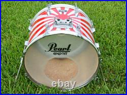 ADD ths 1984 PEARL EXPORT 22 ICHIBAN RISING SUN BASS DRUM to YOUR DRUM SET J109