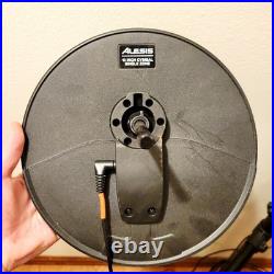 ALESIS Black NITRO DRUM SET KIT with Electronic DM7X Module No Kick Drum