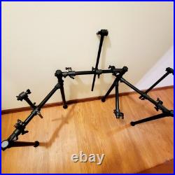 ALESIS Black NITRO DRUM SET KIT with Electronic DM7X Module No Kick Drum