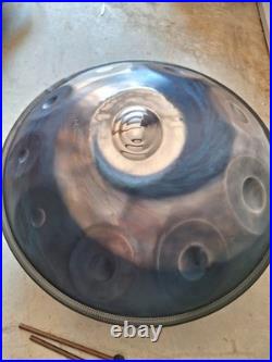 ASTEMAN Handpan Drum Instrument 10 Notes 22 inches