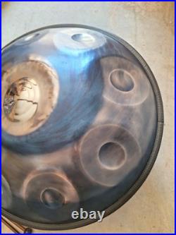ASTEMAN Handpan Drum Instrument 10 Notes 22 inches