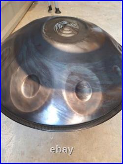 ASTEMAN Handpan Drum Instrument 10 Notes 22 inches