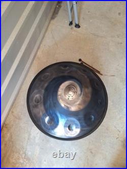 ASTEMAN Handpan Drum Instrument 10 Notes 22 inches