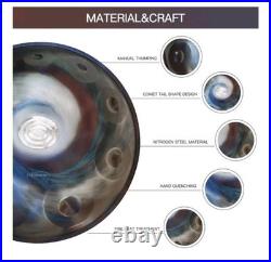 ASTEMAN Handpan Drum Instrument 10 Notes 22 inches
