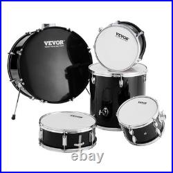 Adult Drum Set 5-Piece 22 in Complete Full Size Drum Kit with Throne Stand