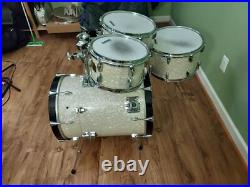 Al Foster Yamaha Hipgig Drumset White Marine Pearl LOTS of GOODIES Al Foster Yamaha Hipgig Drumset White Marine Pearl LOTS of GOODIES