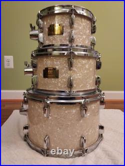 Al Foster Yamaha Hipgig Drumset White Marine Pearl LOTS of GOODIES Al Foster Yamaha Hipgig Drumset White Marine Pearl LOTS of GOODIES