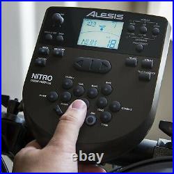 Alesis 8 Pcs Nitro Electronic Drum Set with Kick Pedal (Slightly Used Only.)