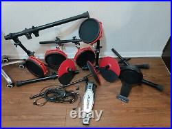 Alesis Command Mesh Kit Incomplete Sold As Pictured With Leather Saddle Seat