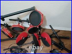 Alesis Command Mesh Kit Incomplete Sold As Pictured With Leather Saddle Seat