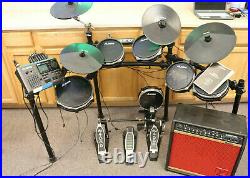 Alesis DM10 Electronic Drumset with Yorkville G90 Amplifier USED PICKUP NJ