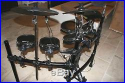 Alesis DM10 Studio Kit Six Piece Electronic Drum set with Real Head Drum Pads