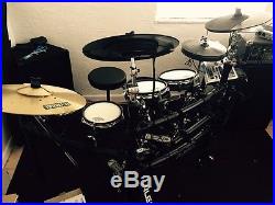 Alesis DM10 drumset excellent cond with extras mesh and double bass pedal WOW