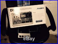 Alesis DM10 drumset excellent cond with extras mesh and double bass pedal WOW