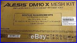 Alesis DM10X Mesh Electronic Digital Drum Kit Set Bundle Plus-NO RESERVE