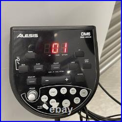 Alesis DM6 USB Kit Electronic Drum Set with Stool No Kicker Pedal